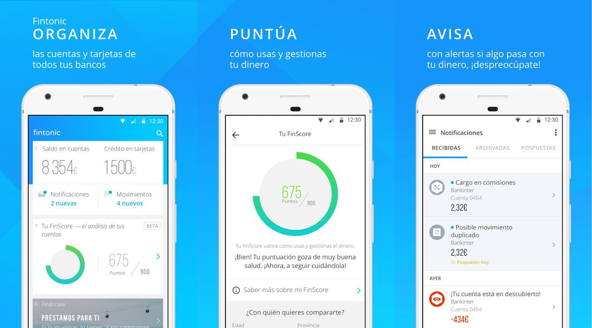 Fintonic para estudiantes