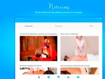Masaje app para tablets